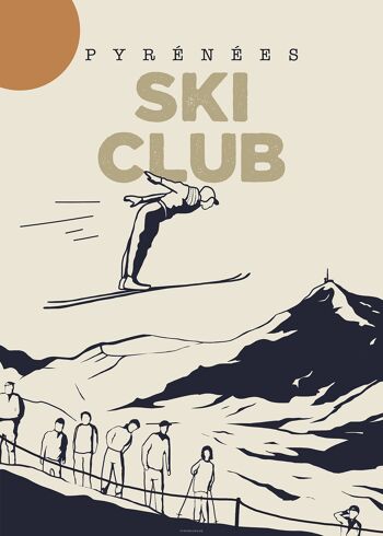 Affiche Ski Club 2