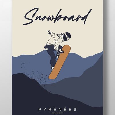 poster di snowboard