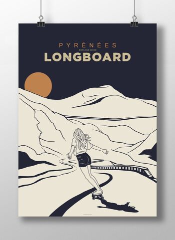 Affiche Longboard 2