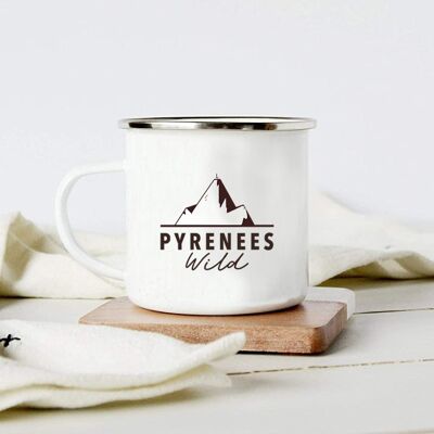 "Pyrenees Wild" Enamel Mug