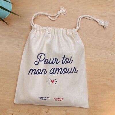 Emballage cadeau Amour