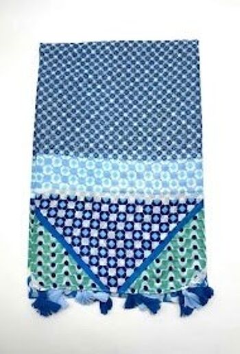 foulard fin xt-23 bleu 4