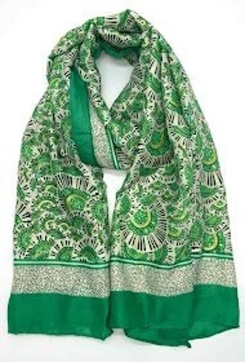 foulard fin xt-43 vert