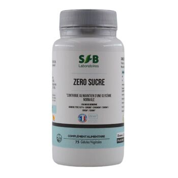 Zéro Sucre - 75 gél  : Berbérine + Chrome