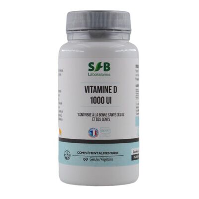 Vitamine D 100% BIO - 1000 UI