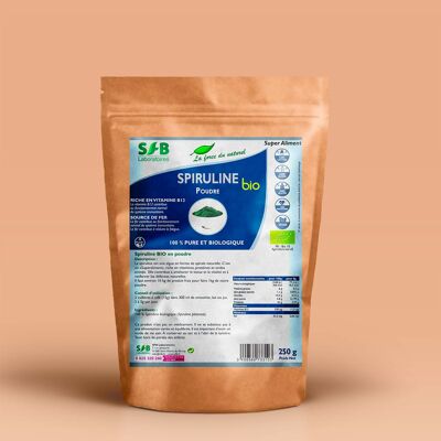 Spiruline BIO Poudre - 250 G