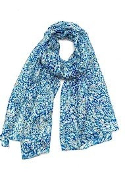 foulard fin xt-24 bleu