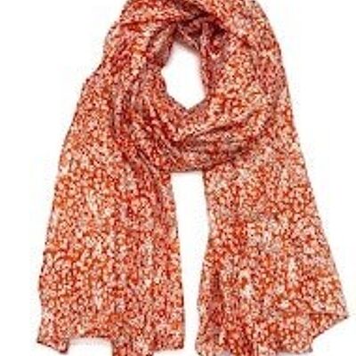 thin scarf xt-24 orange