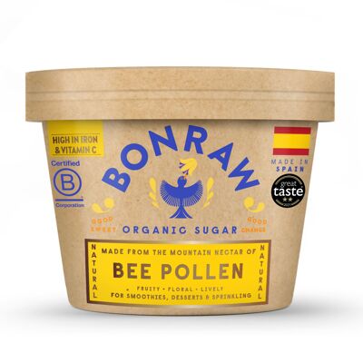 Polline d'api di montagna biologico da 125 g (4 p/confezione) | BONRAW