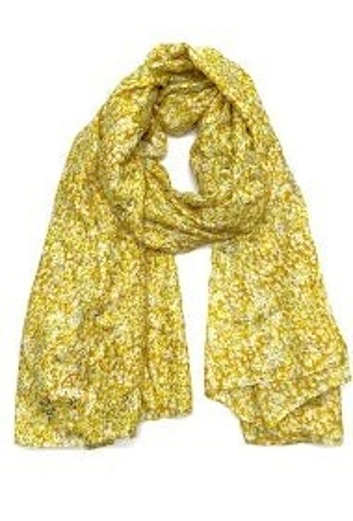 foulard fin xt-24 jaune