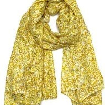 foulard fin xt-24 jaune