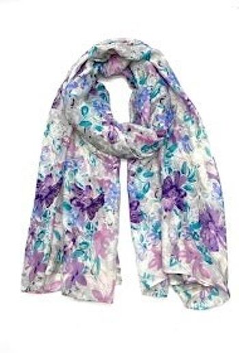foulard fin xt-54 violet 1