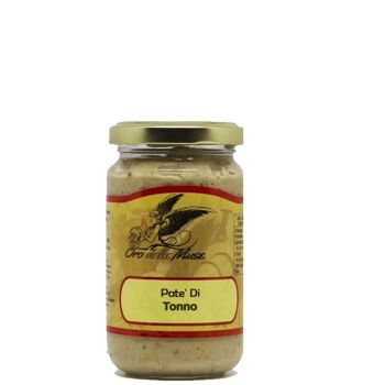 Pâté de thon à l'huile d'olive calabraise ml 212 fabriqué en Italie