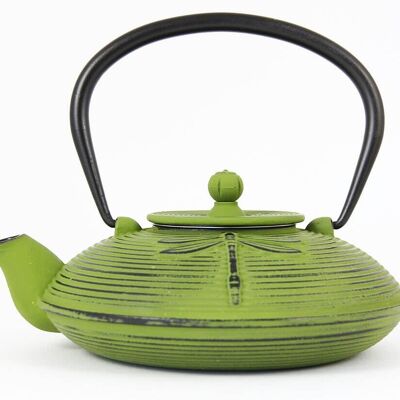 Japanese green dragonfly teapot 80cl
