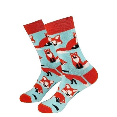 Fox Socks - Tangerine Socks