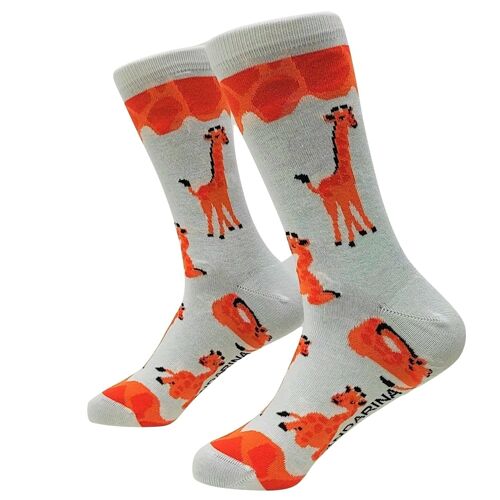 Giraffe Socks - Mandarina Socks