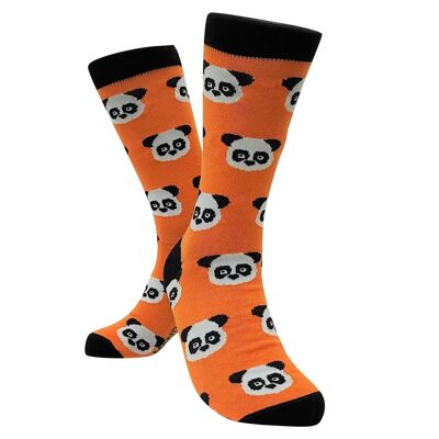 Panda Socks - Tangerine Socks