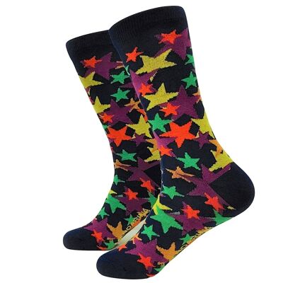 Stars Socks - Tangerine Socks