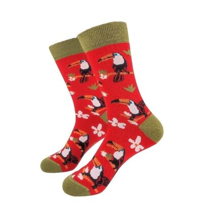 Toucans Socks - Mandarina Socks