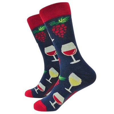 Wine Socks - Tangerine Socks