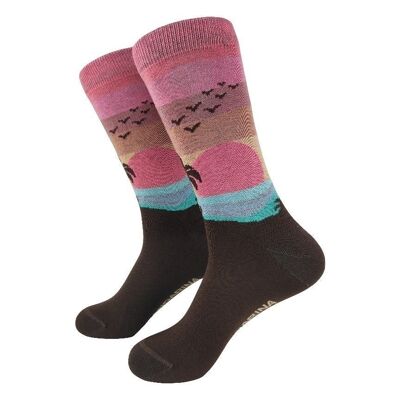 Chaussettes Sunset - Chaussettes Mandarine