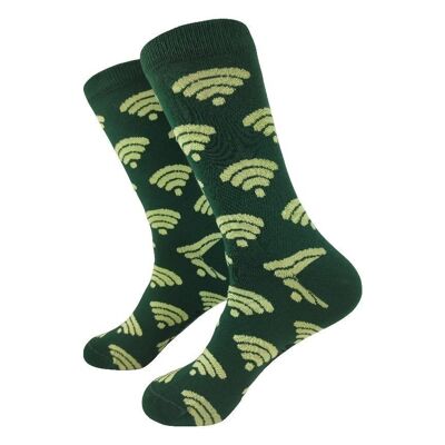 Wifi Socks - Tangerine Socks