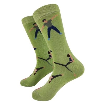 Chaussettes de Yoga - Chaussettes Mandarine