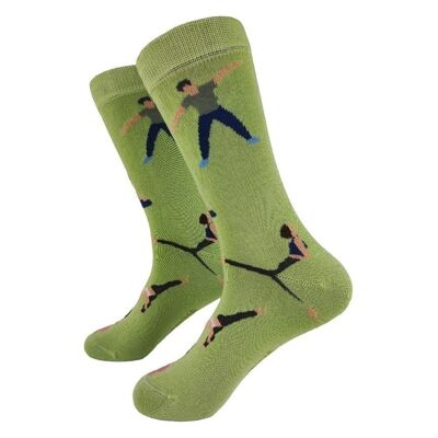 Yoga Socks - Tangerine Socks