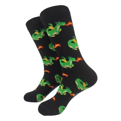 Chaussettes Dragons - Chaussettes Mandarine