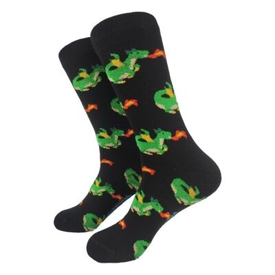 Dragons Socks - Tangerine Socks