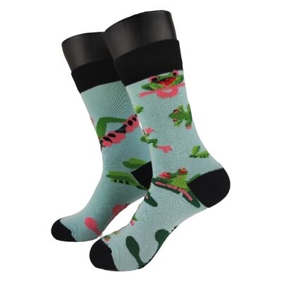 Frog Socks - Tangerine Socks