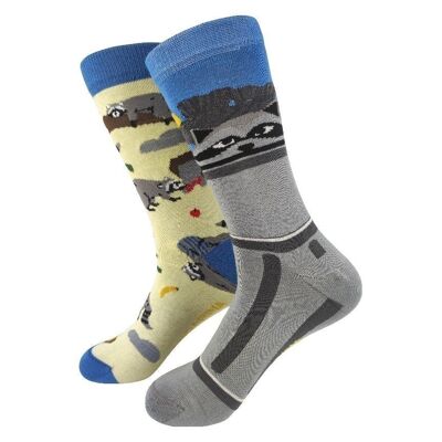 Mapache Socks - Mandarina Socks