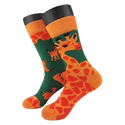 Giraffes Socks - Mandarina Socks