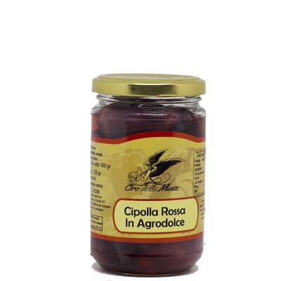 Cebollas rojas agridulces de Calabrese - Made in Italy