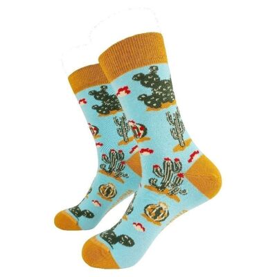 Cactus Socks - Tangerine Socks