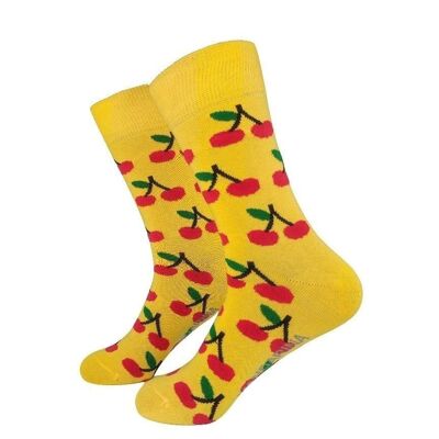 Cherry Socks - Tangerine Socks