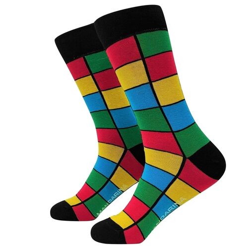 Square Socks - Mandarina Socks
