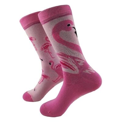 Flamingo Socks - Tangerine Socks
