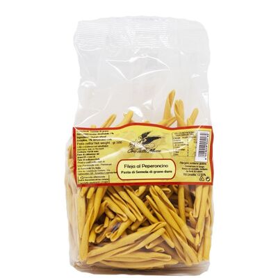 Fileja Calabresi artisanal pasta with chilli pepper Gr500