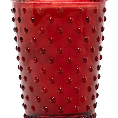 Simpatico Hobnail Glass Candle #57 Johnny Appleseed