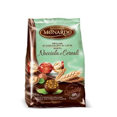 Monardo pralines with hazelnuts and cereals