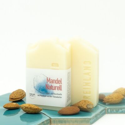 Almond natural, hand and shower soap