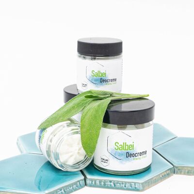 Crema deodorante alla salvia, 30 g