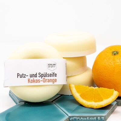 Putz- und Spülseife, Orange