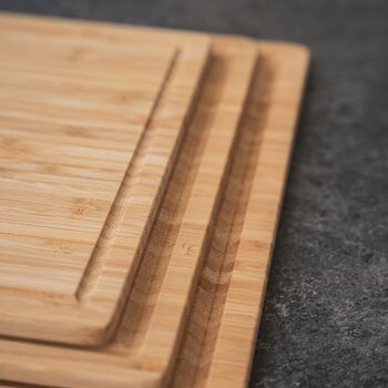 planche à découper en bambou | 10 morceaux 2