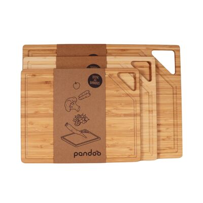bamboo cutting board | 10 pieces