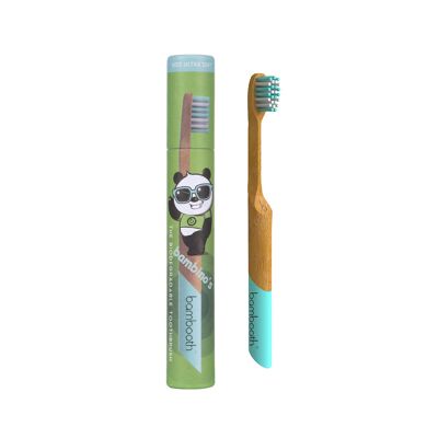Brosse à dents en bambou pour enfants - Aqua Marine