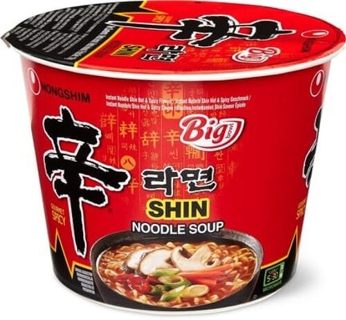 Shin hot & spicy ramen big bowl