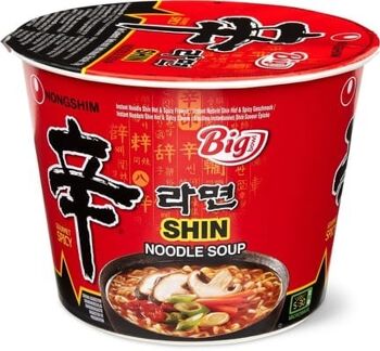 Shin hot & spicy ramen big bowl