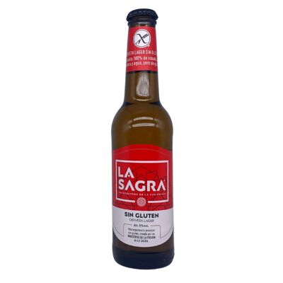 La Sagra Glutenfreies Lagerbier 33cl